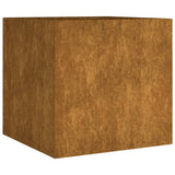 Jardinière Vidaxx 40x41x40 cm acier corten