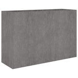 VidaXL jardinière surélevée 120x40x80 cm acier corten