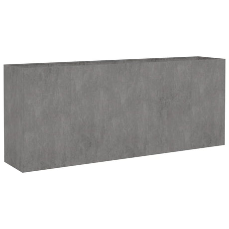 VidaXL jardinière surélevée 200x40x80 cm acier corten