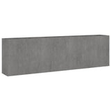 VidaXL Jardinière surélevée 280x40x80 cm acier corten