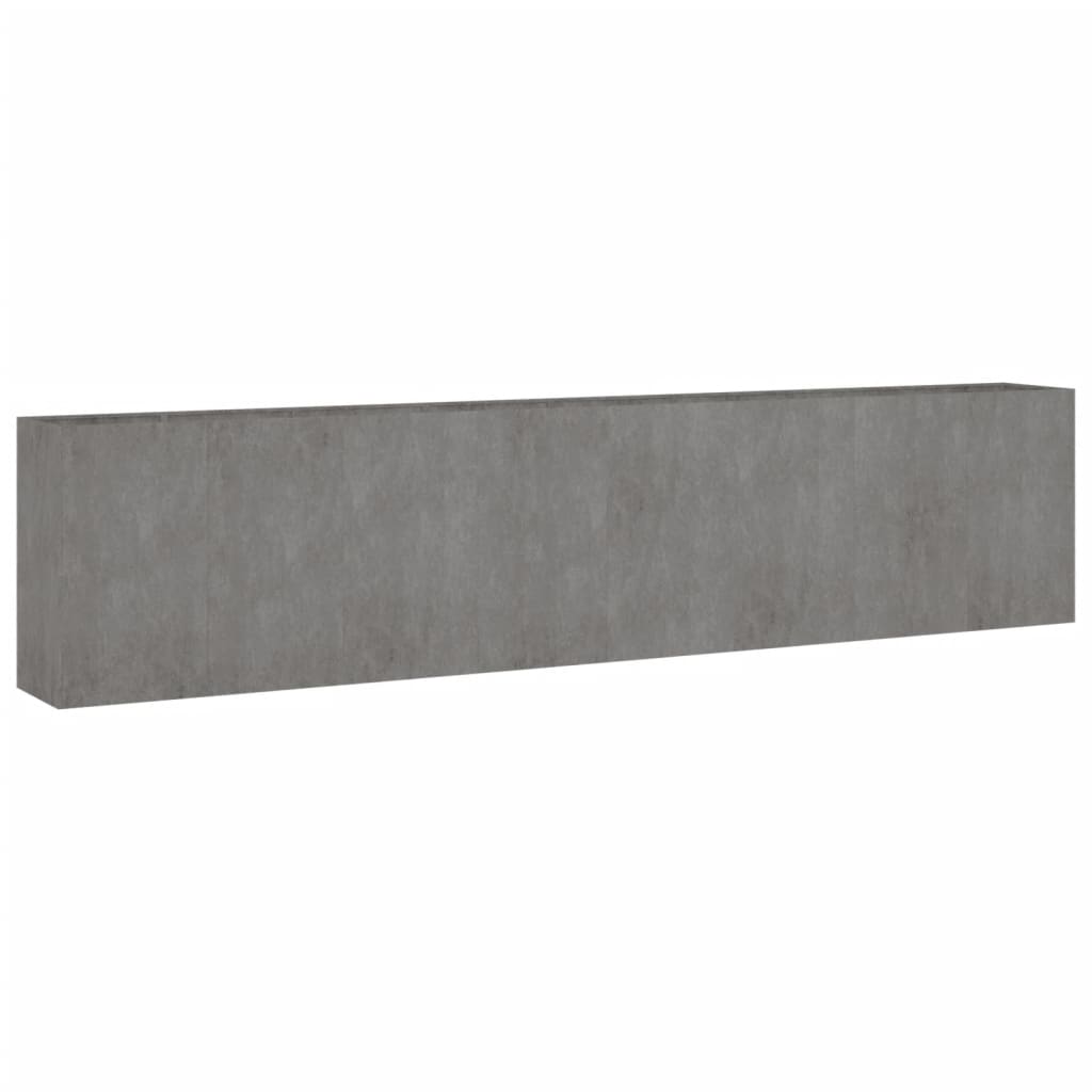 VidaXL Jardinière surélevée 360x40x80 cm acier corten