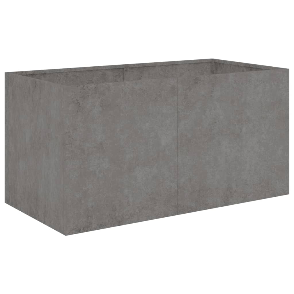 Jardinière Vidaxx 80x40x40 cm acier corten