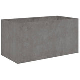 Jardinière Vidaxx 80x40x40 cm acier corten