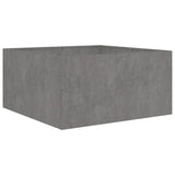 Jardinière Vidaxx 80x80x40 cm acier corten