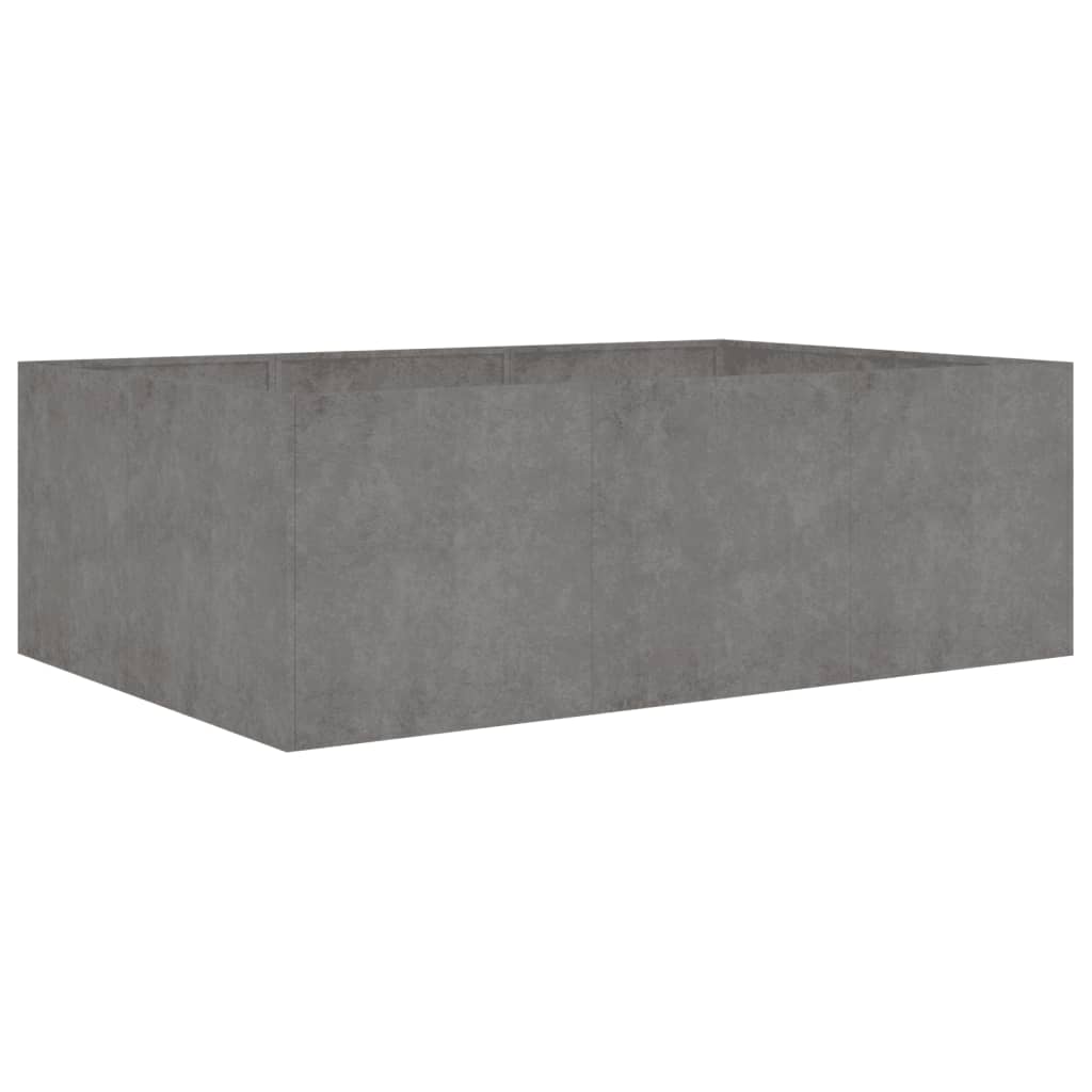 Vidaxl Planter höjde 120x80x40 cm Corten Steel