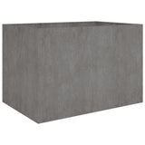 VidaXL jardinière surélevée 120x80x80 cm acier corten