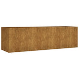 VidaXL Jardinière surélevée 280x80x80 cm acier corten