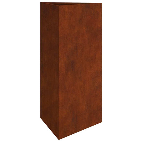 Jardinière Vidaxx 40x34,5x75 cm acier corten