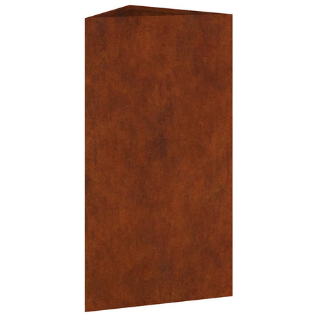 Jardinière Vidaxx 40x34,5x75 cm acier corten