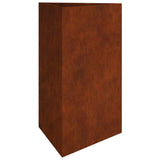 Jardinière Vidaxx 50x43x75 cm acier corten