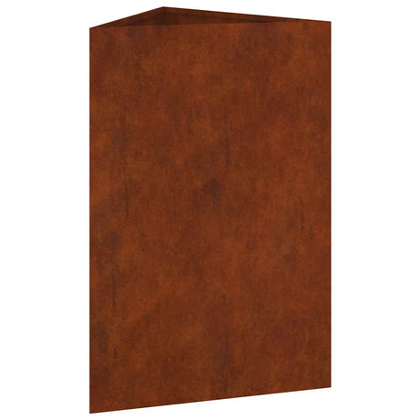 Jardinière Vidaxx 50x43x75 cm acier corten