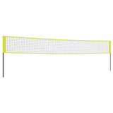 Vidaxl VolleyBallnet 823x244 cm PE Tissu jaune et noir