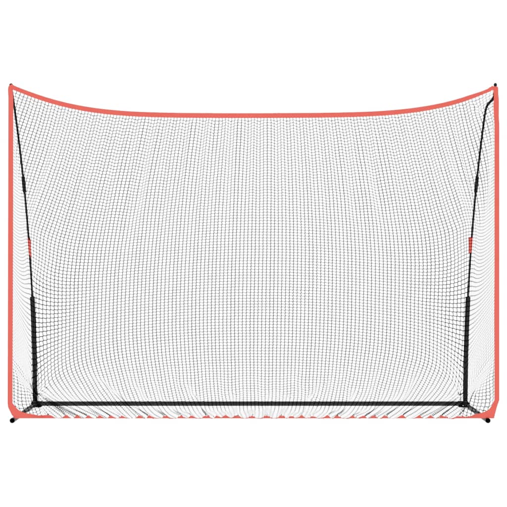 Vidaxl Golf Training Network 305x91x213 cm Polyester Black and Red