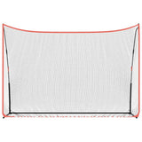 Vidaxl Golf Training Network 305x91x213 cm Polyester noir et rouge
