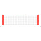 Vidaxl tennisnet 300x100x87 cm Polyester noir et rouge