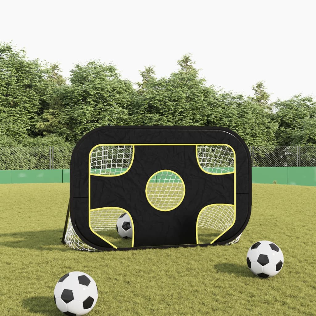 Objetivo de fútbol de Vidaxl con Target 120x80x80 cm poliéster