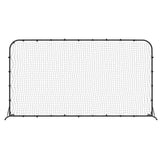 VidaXL rebondeur de football 366x90x183 cm HDPE noir