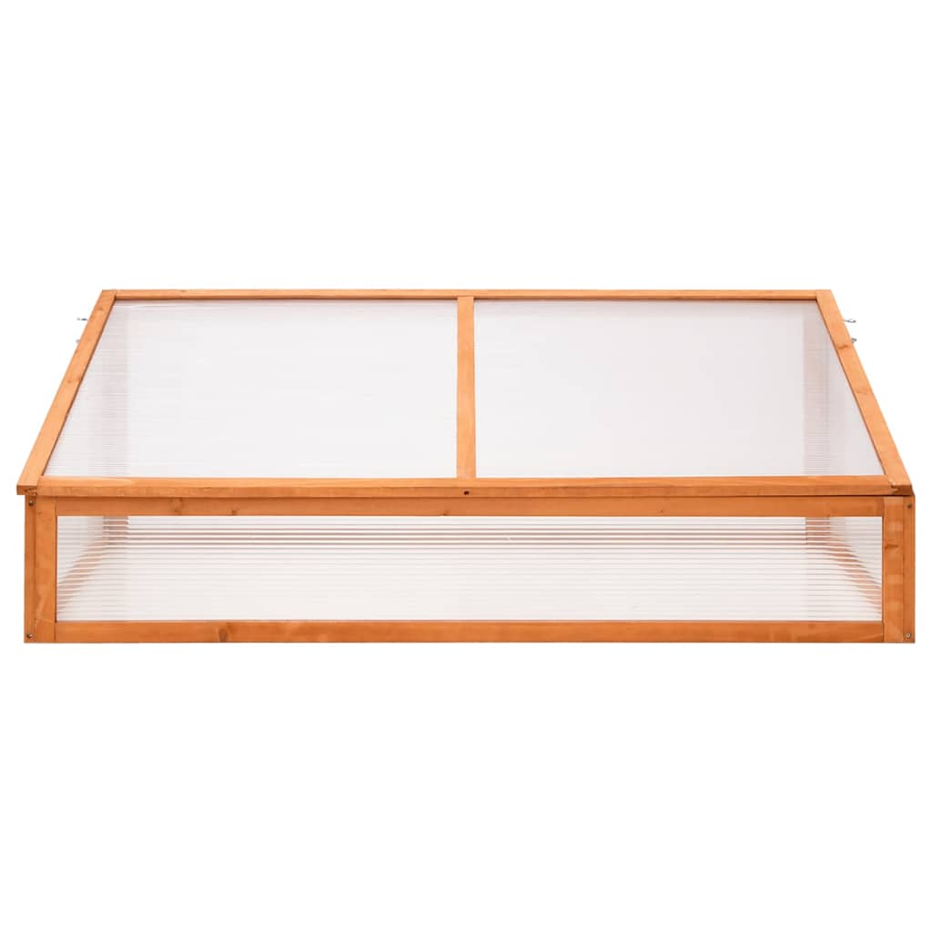 Vidaxx serre 110x58,5x39 cm bois de pin orange