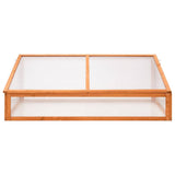 Vidaxx serre 110x58,5x39 cm bois de pin orange