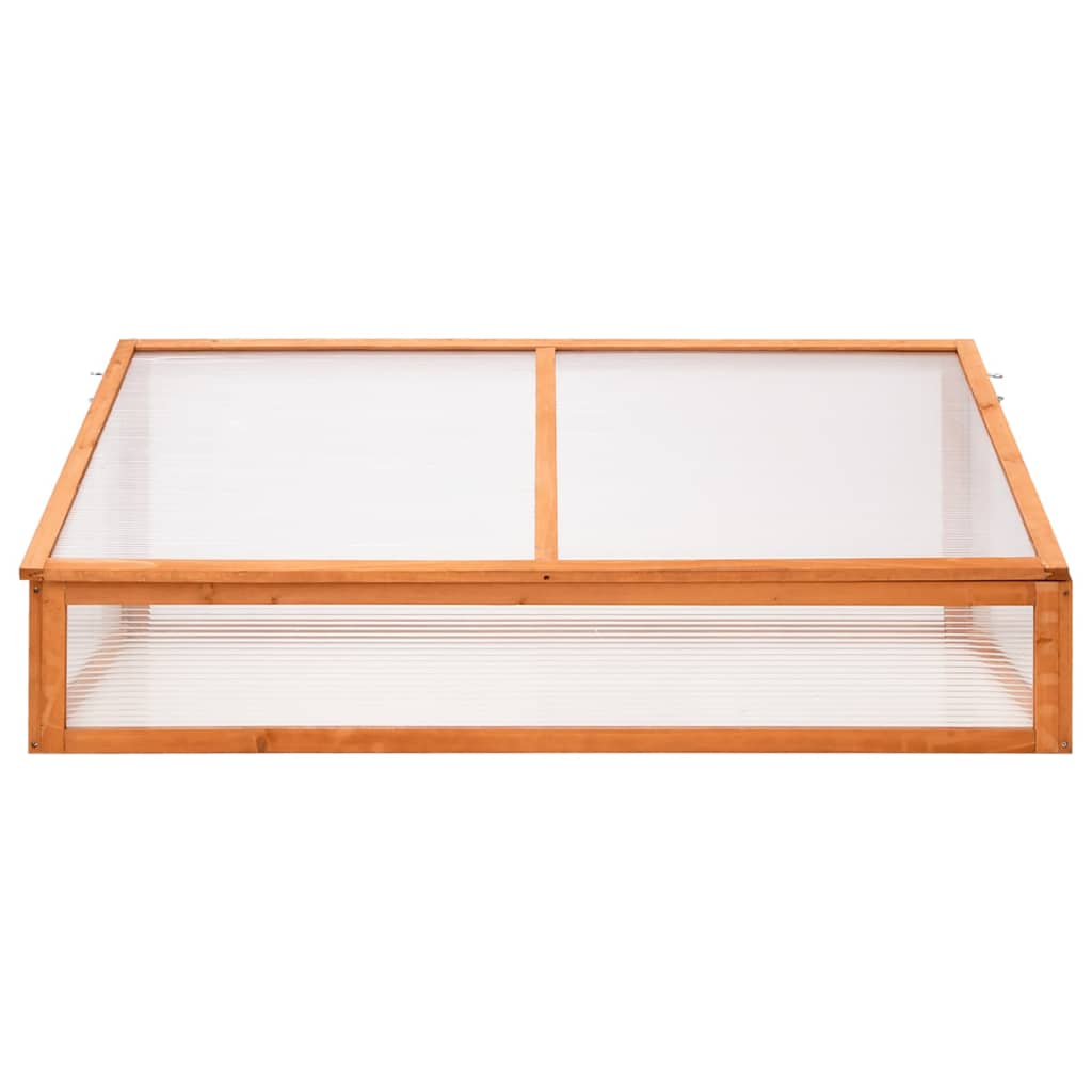 Vidaxl växthus 110x58.5x39 cm Pine Orange