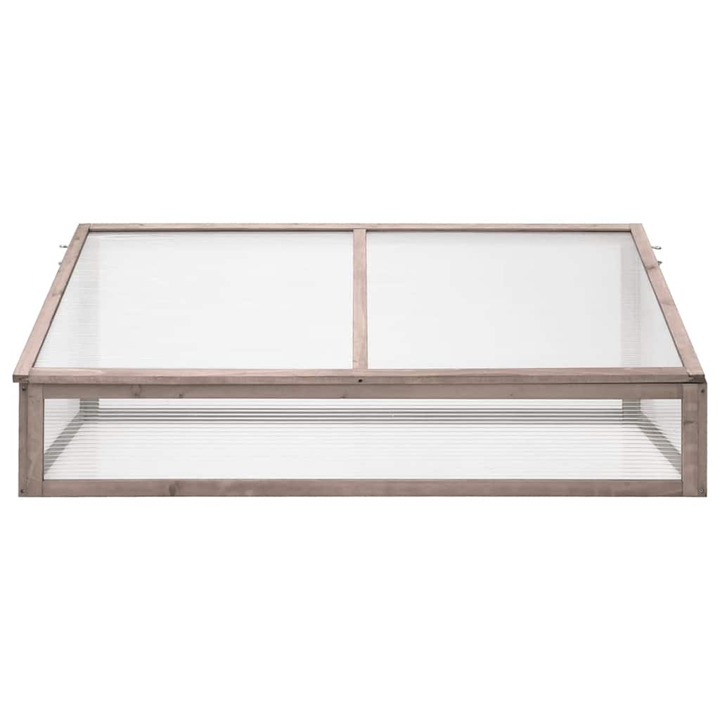 Vidaxx serre 110x58,5x39 cm gris pin