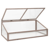 Vidaxx serre 110x58,5x39 cm gris pin