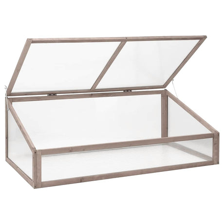Vidaxx serre 110x58,5x39 cm gris pin