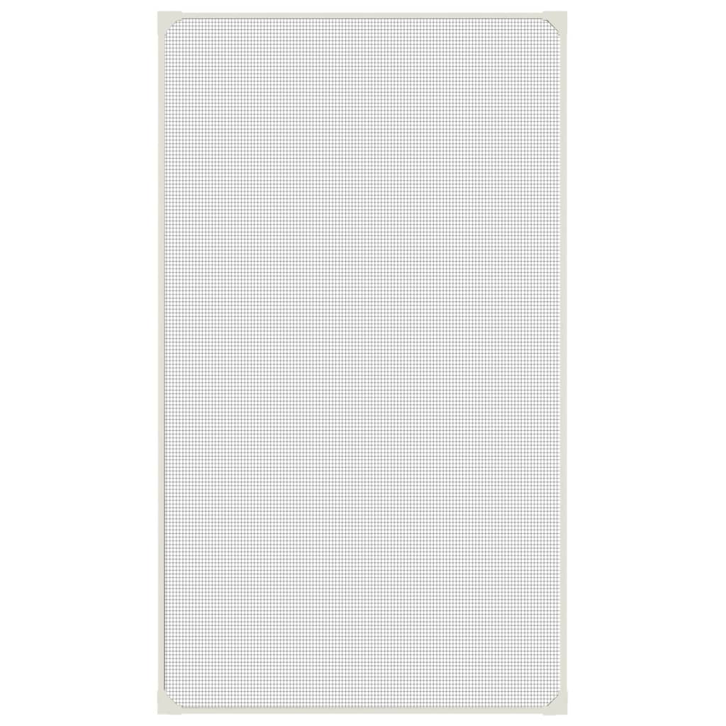 Vidaxx moustiquaire pour fenêtres magnétique 80x140 cm blanc