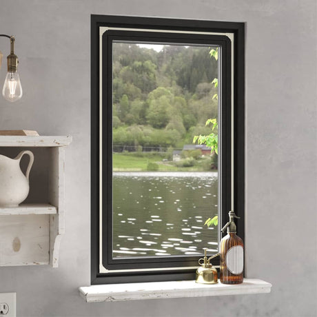 Vidaxx moustiquaire pour fenêtres magnétique 80x140 cm blanc