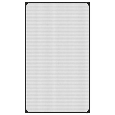 Vidaxx moustiquaire pour fenêtres magnétique 80x140 cm anthracite
