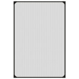 Vidaxx moustiquaire pour fenêtres magnétique 80x120 cm anthracite