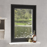 Vidaxx moustiquaire pour fenêtres magnétique 80x120 cm anthracite