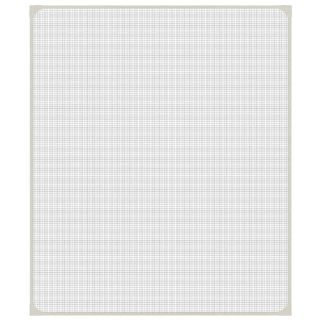 Vidaxx moustiquaire pour fenêtres magnétique 100x120 cm blanc