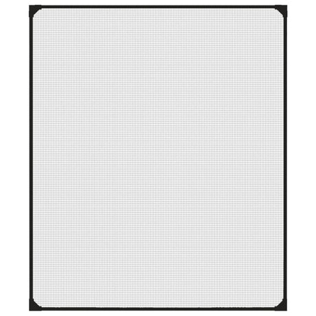 Vidaxx moustiquaire pour fenêtres magnétique 100x120 cm anthracite