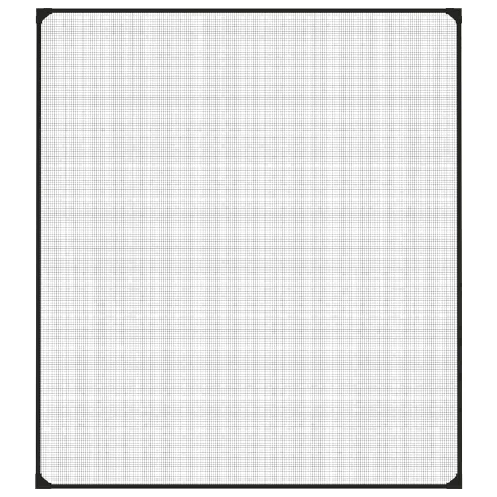 Vidaxx moustiquaire pour fenêtres magnétique 120x140 cm anthracite