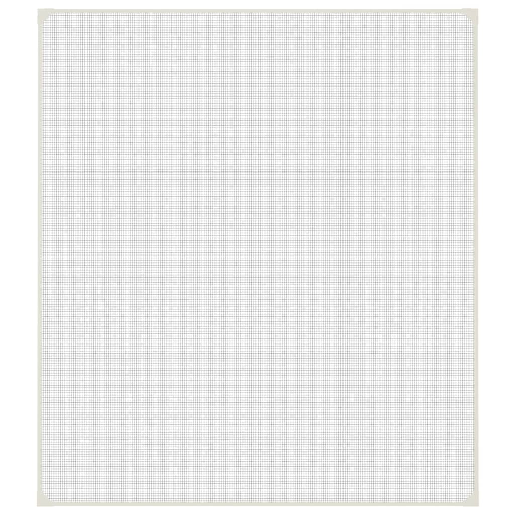 Vidaxx moustiquaire pour fenêtres magnétique 130x150 cm blanc