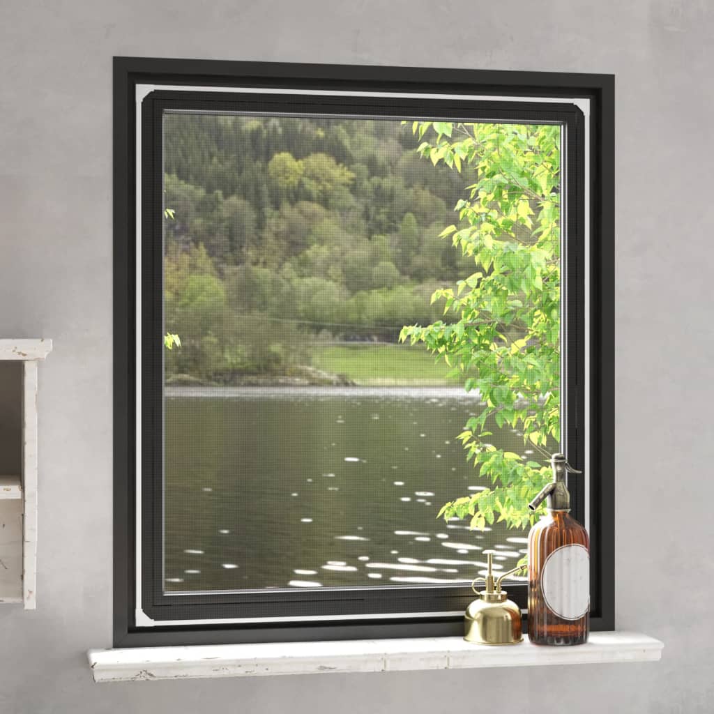 Vidaxx moustiquaire pour fenêtres magnétique 130x150 cm blanc