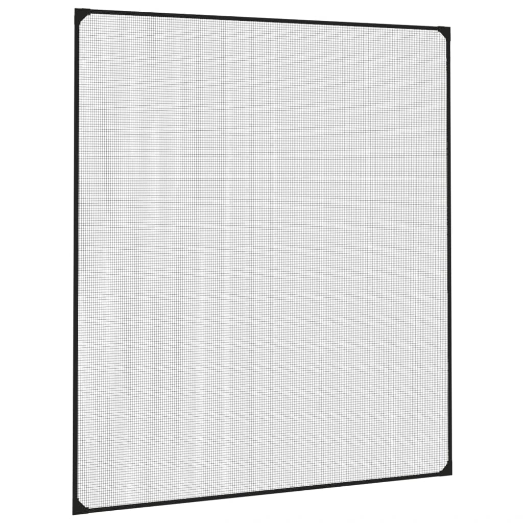 Vidaxx moustiquaire pour fenêtres magnétique 130x150 cm anthracite