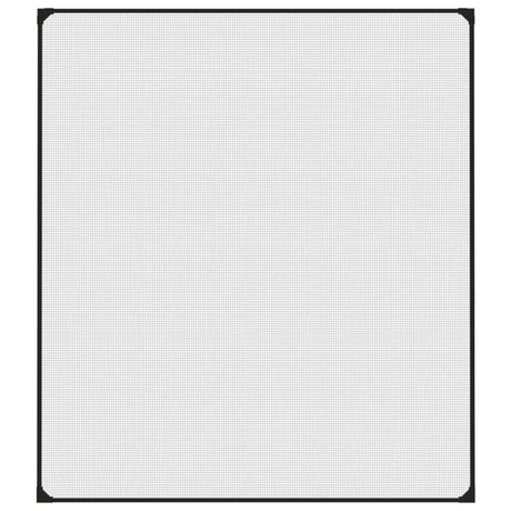 Vidaxx moustiquaire pour fenêtres magnétique 130x150 cm anthracite