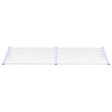 Auvent de porte Vidaxx 239x90 cm polycarbonate gris et transparent