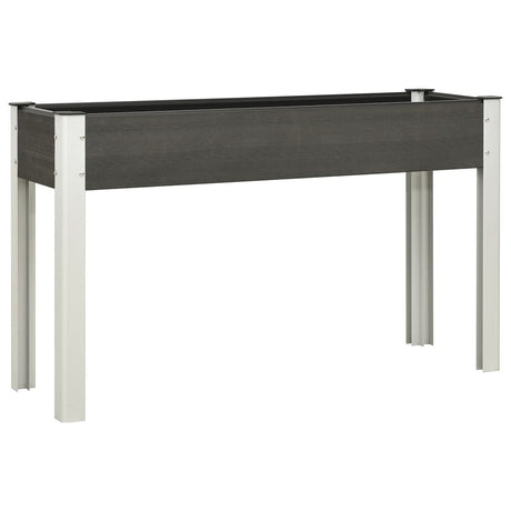 VidaXL jardinière surélevée 120x40x75 cm hkc gris