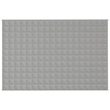 Vidaxx couverture lestée 122x183 cm 5 kg tissu gris
