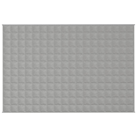 Vidaxx couverture lestée 122x183 cm 5 kg tissu gris
