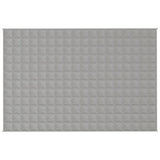 Vidaxx couverture lestée 122x183 cm 9 kg tissu gris