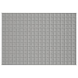 Vidaxx couverture lestée 137x200 cm 6 kg tissu gris