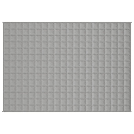 Vidaxx couverture lestée 137x200 cm 6 kg tissu gris
