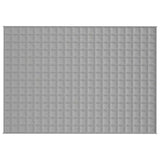 Vidaxx couverture lestée 140x200 cm 6 kg tissu gris
