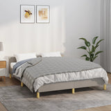 Vidaxx couverture lestée 135x200 cm 10 kg tissu gris