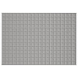 VidaXL Weakage blanket 137x200 cm 10 kg of fabric gray