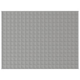 Vidaxx couverture lestée 152x203 cm 11 kg tissu gris